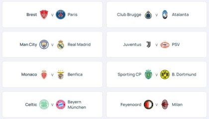 九游体育娱乐官网-欧冠淘汰赛阶段附加赛抽签结果：曼城再遇皇马